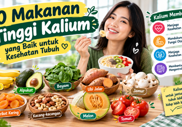 makanan tinggi kalium