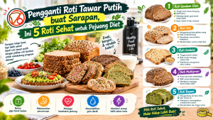 roti sehat untuk diet