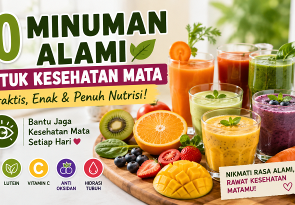 minuman alami untuk kesehatan mata