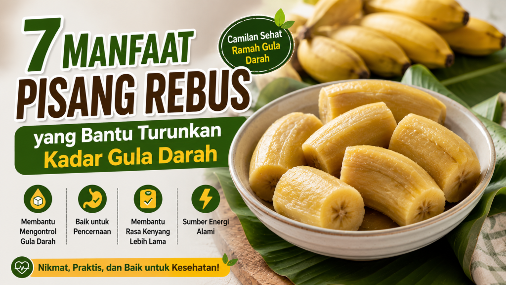 manfaat pisang rebus