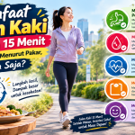 jalan kaki 15 menit setelah makan