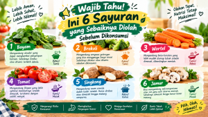 sayuran yang sebaiknya dimasak