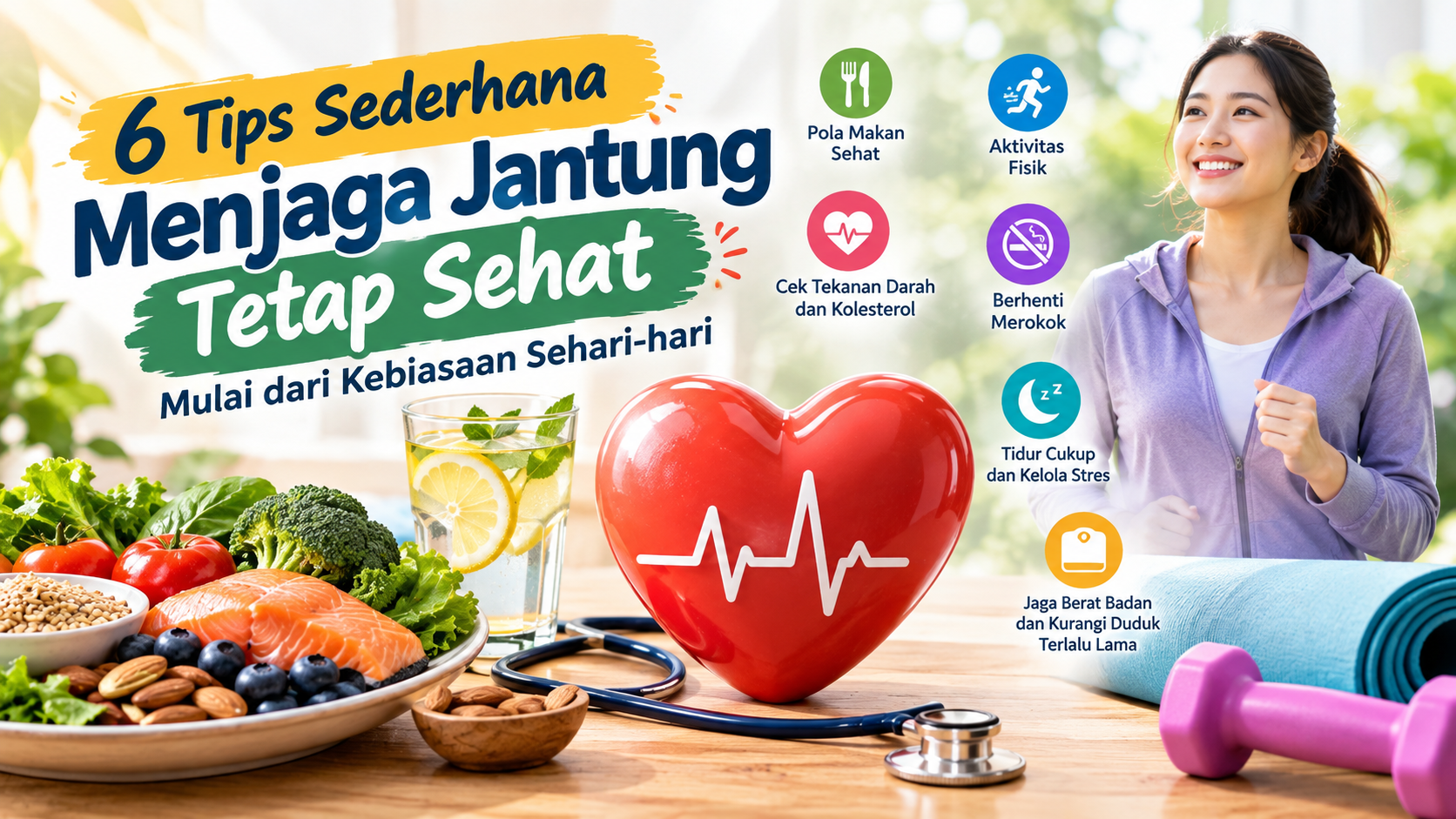 cara menjaga kesehatan jantung