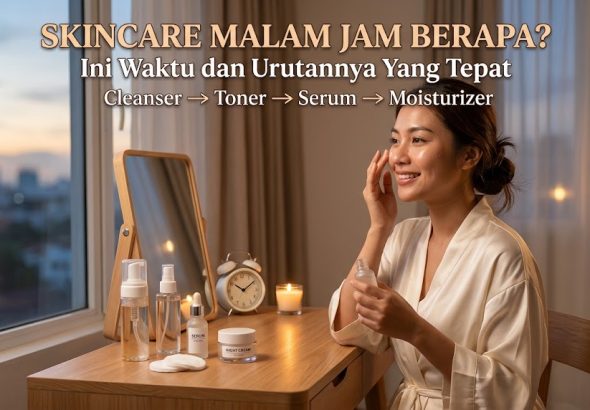 skincare malam jam berapa