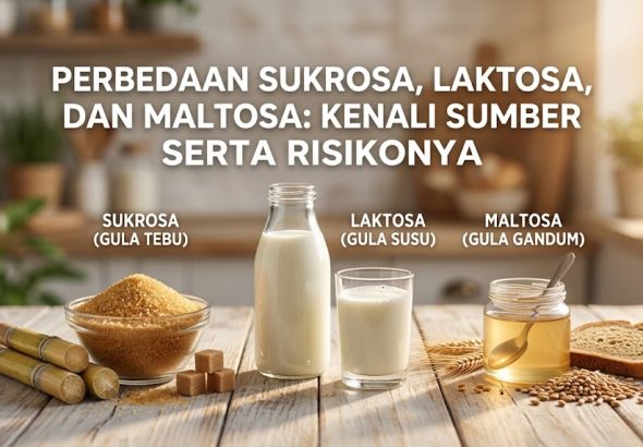 perbedaan sukrosa laktosa dan maltosa