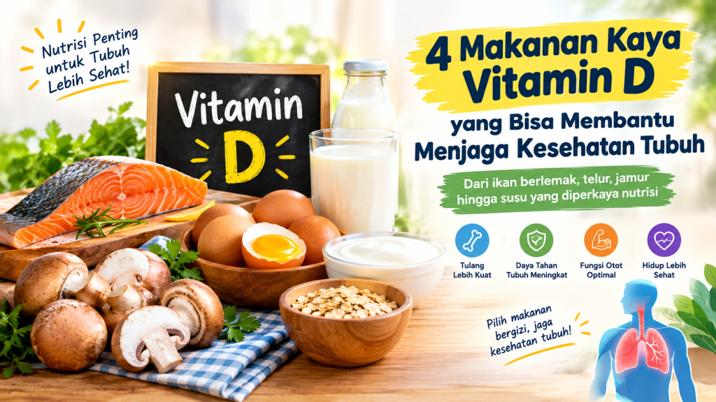 makanan kaya vitamin D