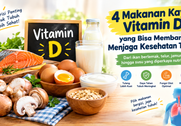 makanan kaya vitamin D