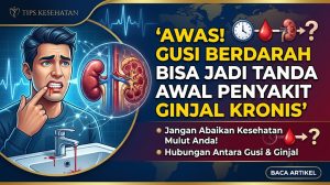 gusi berdarah dan penyakit ginjal kronis