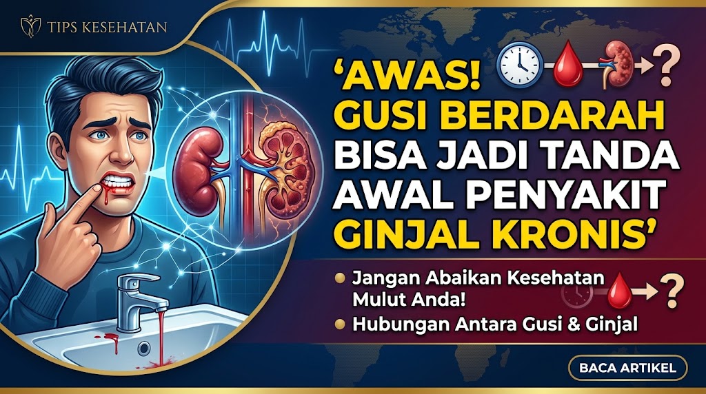 gusi berdarah dan penyakit ginjal kronis