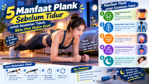 5 Manfaat Plank Sebelum Tidur yang Sayang Dilewatkan, Tubuh Lebih Bugar