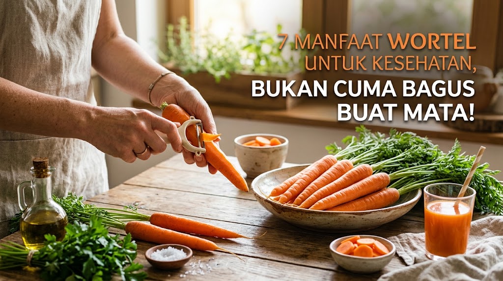 Wortel Kaya Nutrisi, Ini 7 Manfaatnya untuk Mendukung Kesehatan Tubuh