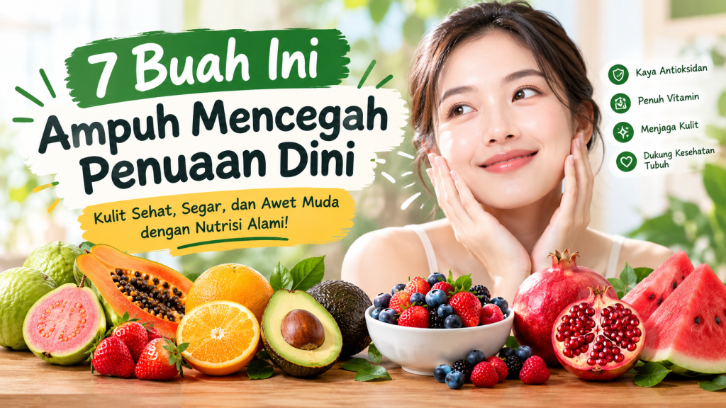 buah untuk mencegah penuaan dini