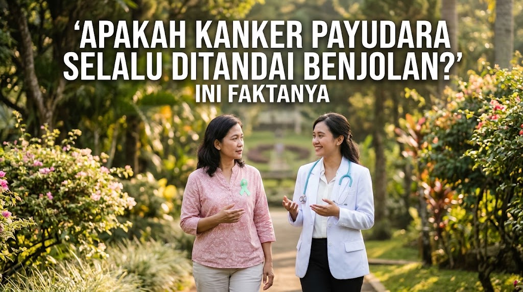 Apakah Kanker Payudara Selalu Ditandai Benjolan?