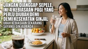 kebiasaan pagi yang merusak ginjal