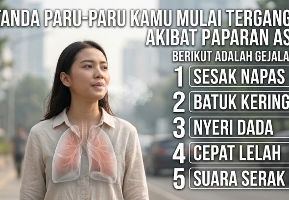 5 Tanda Paru-Paru Mulai Terganggu Akibat Paparan Asap, Jangan Abaikan!
