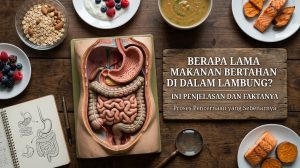 berapa lama makanan bertahan di dalam lambung Salin keyword utama