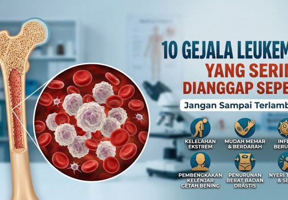 gejala leukemia