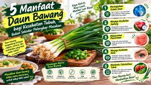 manfaat daun bawang bagi kesehatan