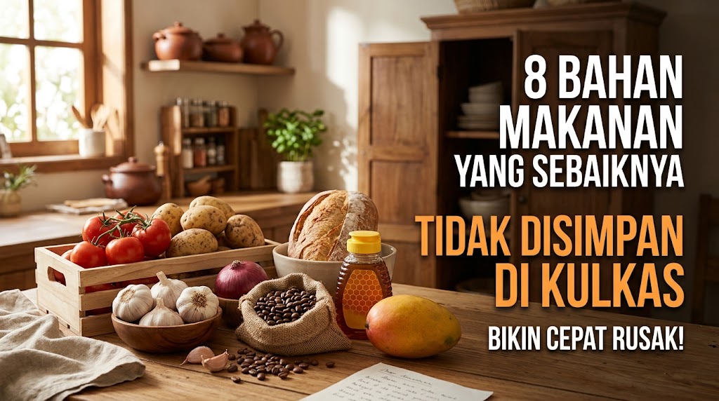 Bukan Bikin Awet, 8 Bahan Makanan Ini Bisa Kehilangan Kualitas Jika Salah Disimpan