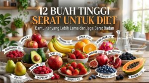 Berat Badan Sulit Turun? Tambahkan Buah Kaya Serat Ini ke Menu Harian