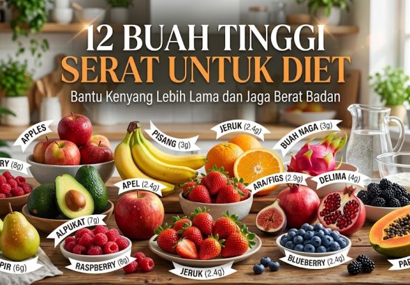 Berat Badan Sulit Turun? Tambahkan Buah Kaya Serat Ini ke Menu Harian