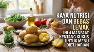 Cocok untuk Menu Diet! Ini 4 Manfaat Kentang Kukus bagi Kesehatan Tubuh