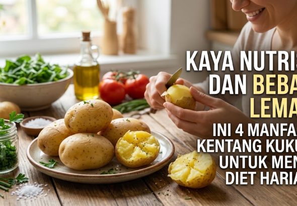 Cocok untuk Menu Diet! Ini 4 Manfaat Kentang Kukus bagi Kesehatan Tubuh