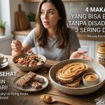 makanan tinggi kalori, penyebab berat badan naik, makanan sehat untuk diet, porsi makan sehat, cara menjaga berat badan.