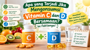 vitamin C dan D bersamaan