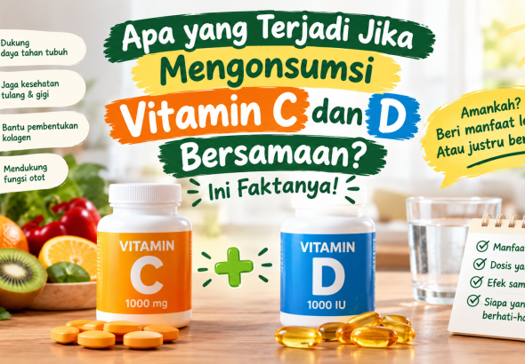 vitamin C dan D bersamaan