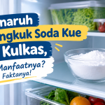 manfaat soda kue di kulkas