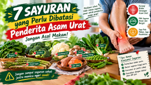 sayuran untuk penderita asam urat