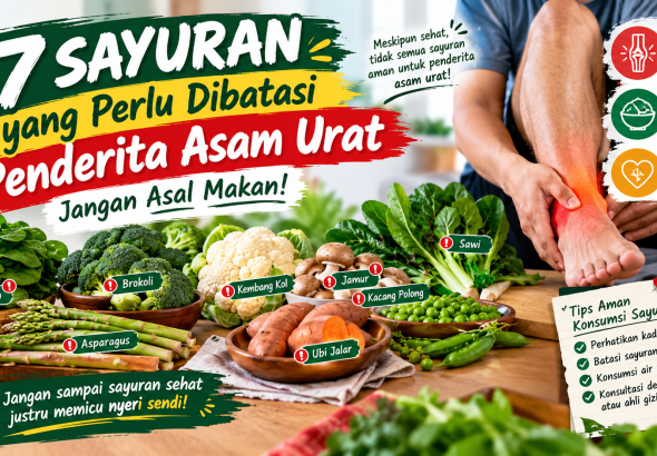 sayuran untuk penderita asam urat