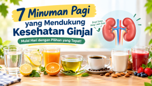minuman pagi untuk kesehatan ginjal