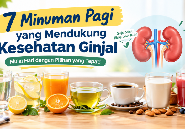 minuman pagi untuk kesehatan ginjal