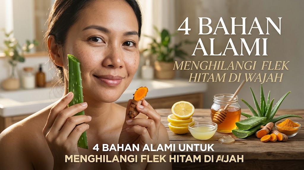 bahan alami untuk menghilangkan flek hitam
