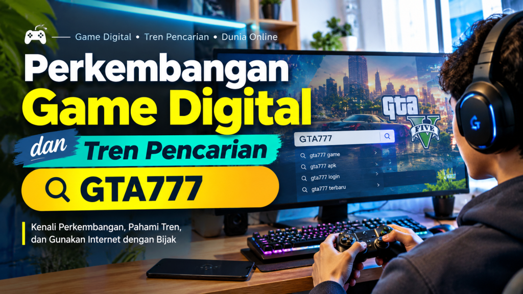 Perkembangan Game Digital dan Tren Pencarian GTA777