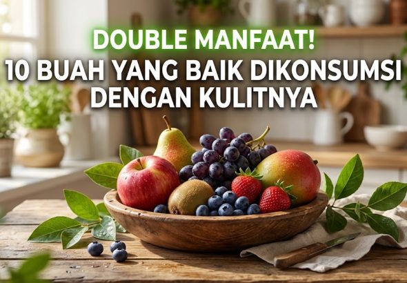 buah yang baik dikonsumsi dengan kulitnya