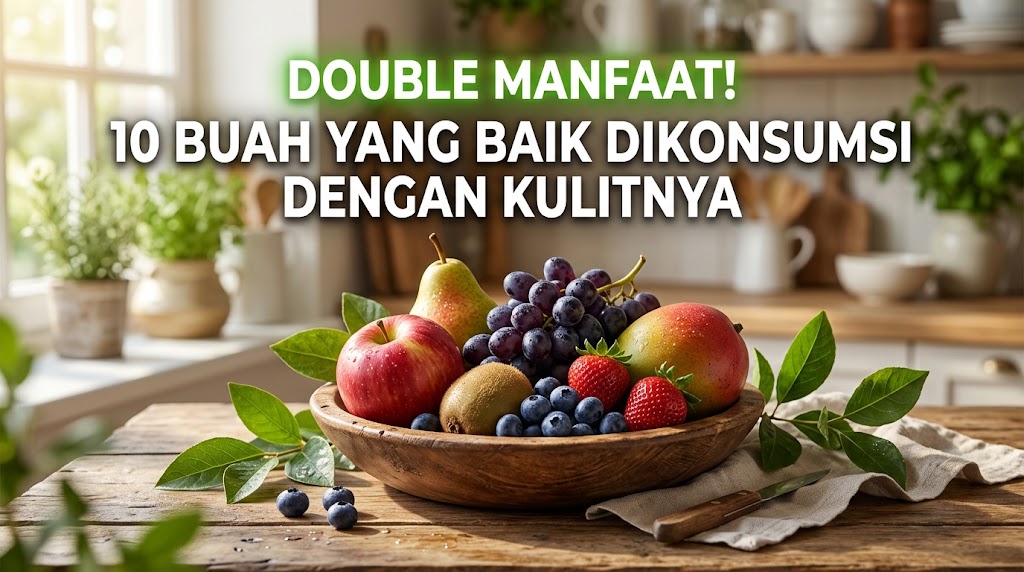 buah yang baik dikonsumsi dengan kulitnya