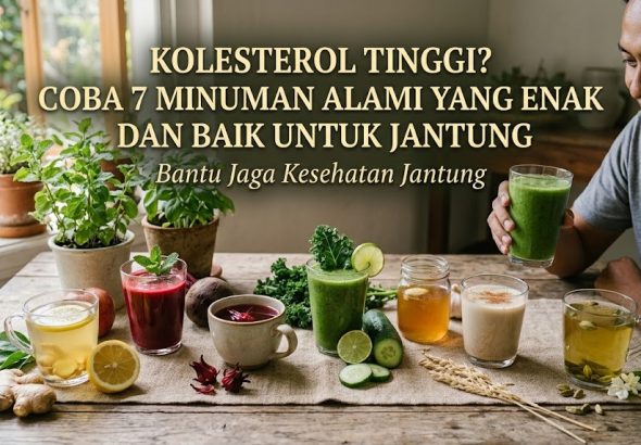 minuman penurun kolesterol alami Salin