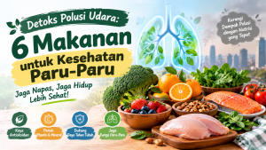 Polusi Udara Mengancam Kesehatan? Ini 6 Pilihan Makanan untuk Paru-Paru